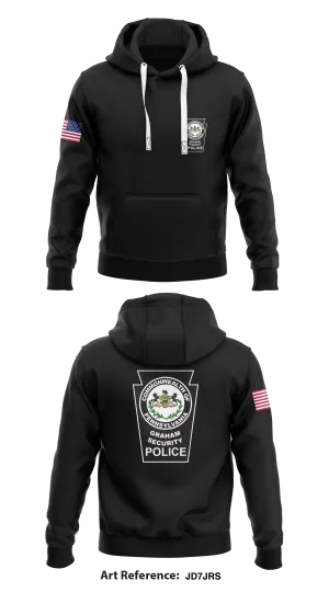 Graham Security Police Inc Store 1  Core Men's Hooded Performance Sweatshirt - jD7jrS