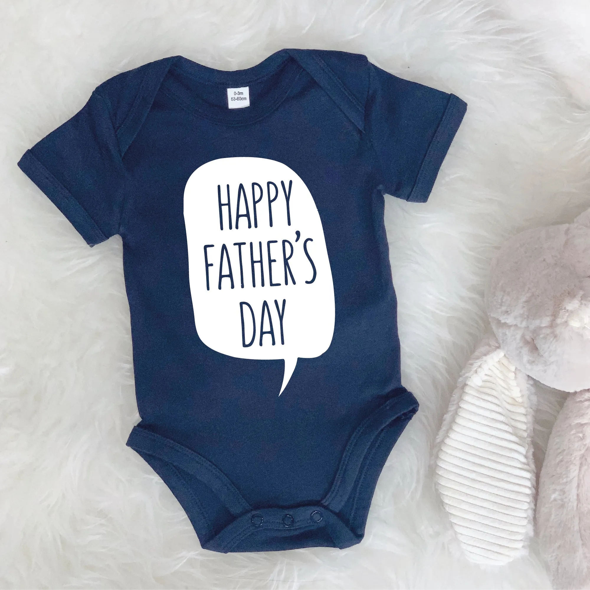 Happy Father's Day' Babygrow