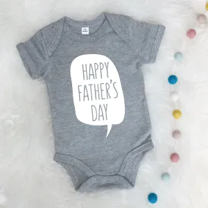 Happy Father's Day' Babygrow