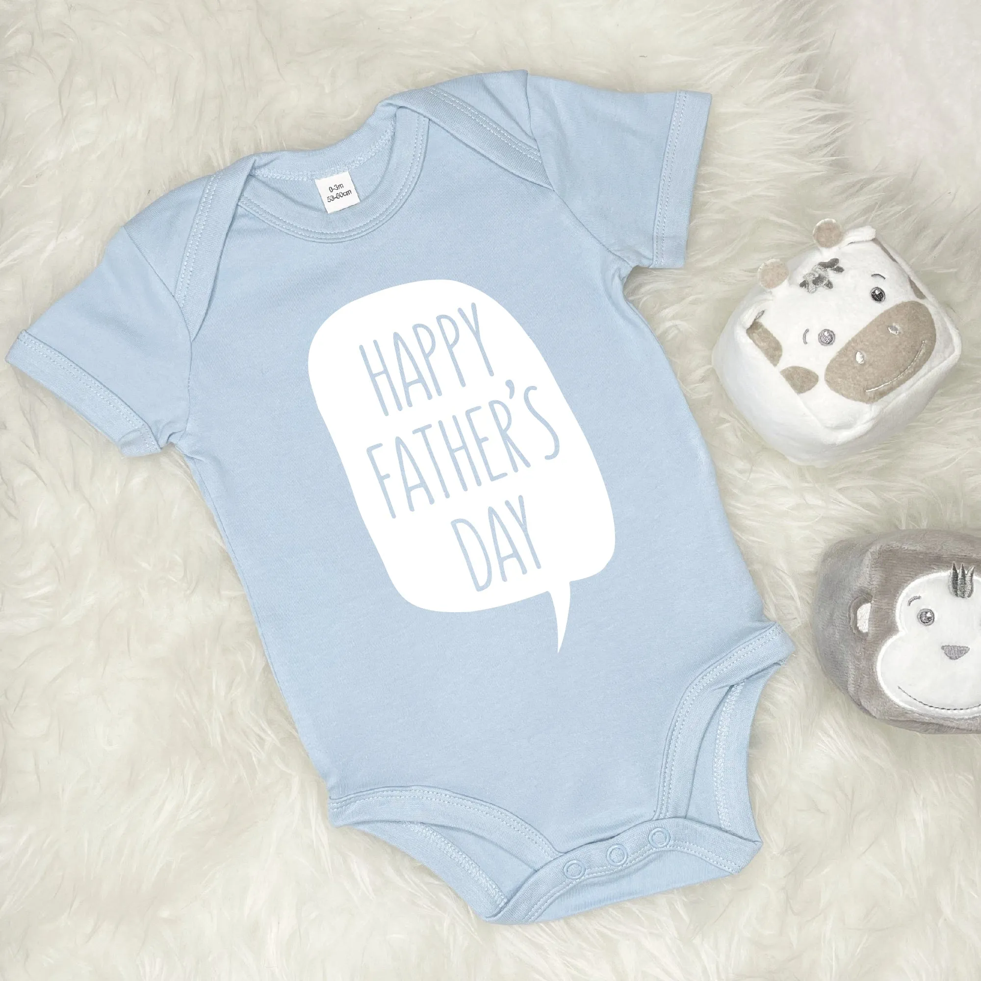 Happy Father's Day' Babygrow