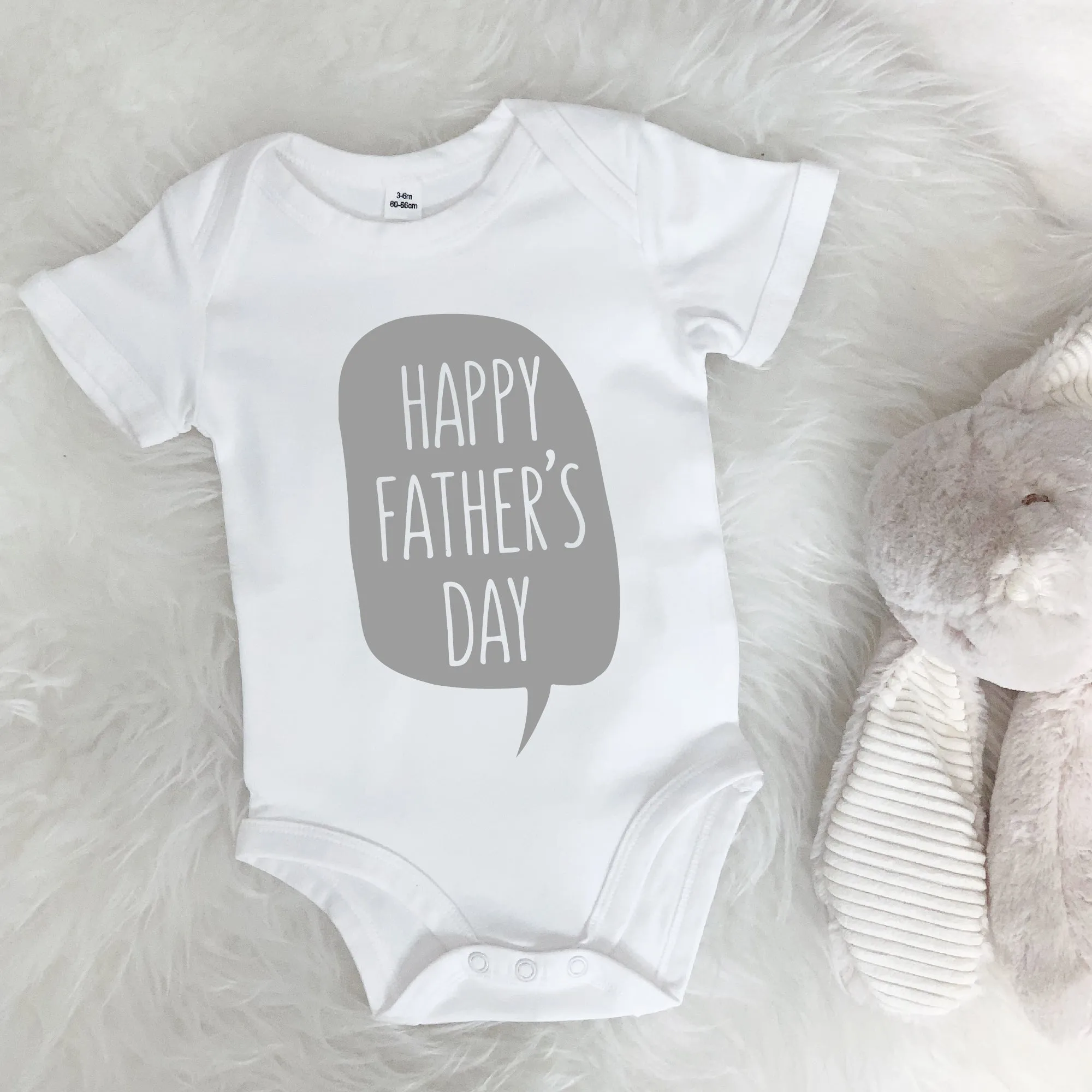 Happy Father's Day' Babygrow
