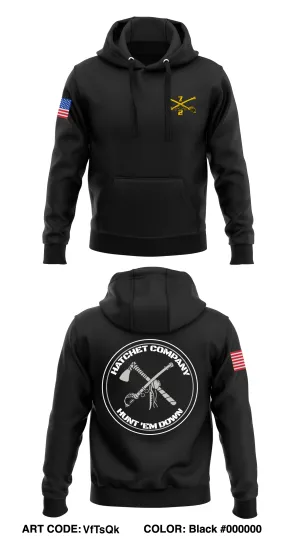 HHC, 2-7CAV, 3ABCT, 1CD Store 1  Core Men's Hooded Performance Sweatshirt - VfTsQk