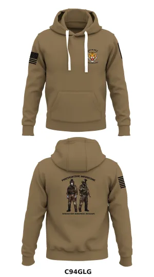HHC 256th IBCT Store 1  Core Men's Hooded Performance Sweatshirt - C94GLG