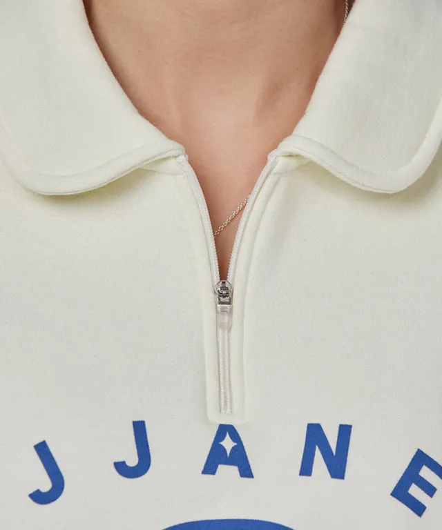 J.Jane Color contrast Sweatshirt SET UP - Deep Blue