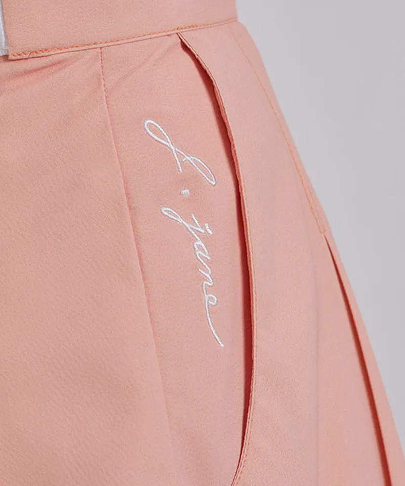J.Jane Tennis Line Color Skirt - Peach