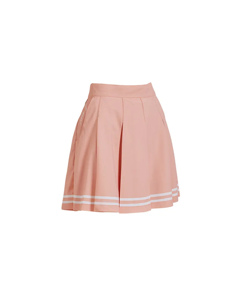 J.Jane Tennis Line Color Skirt - Peach
