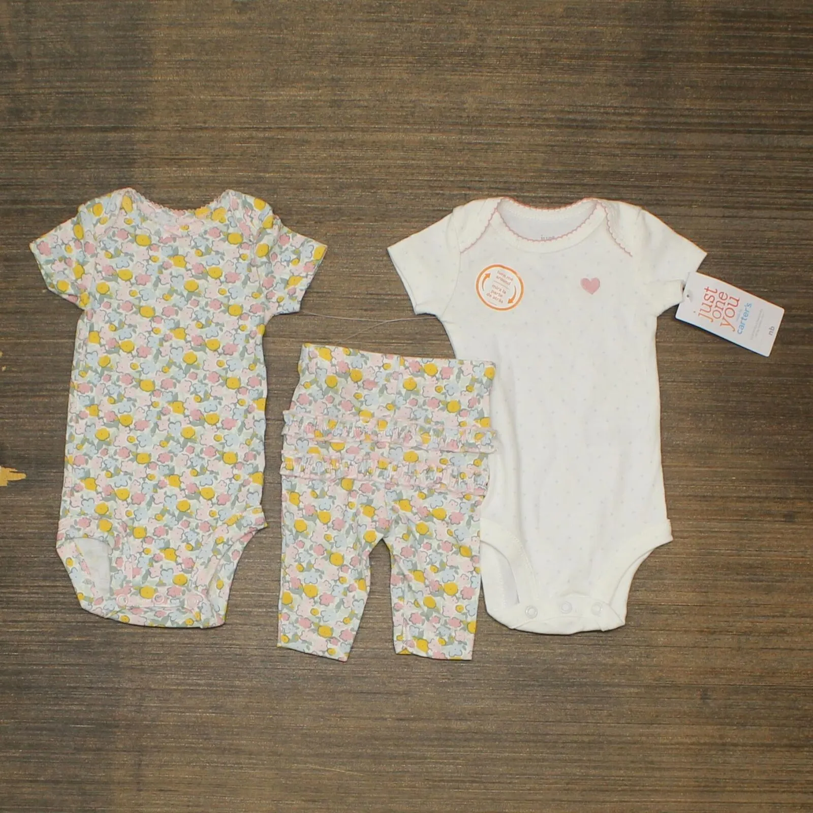 Just One You by Carter's Baby Girls' Floral Top & Bottom Set