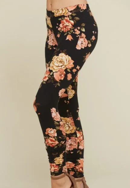 KAUAI FLORAL PRINT LEGGINGS