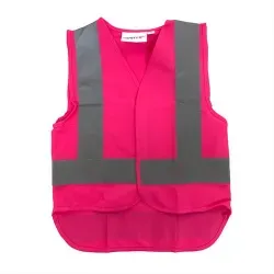 KIDS SAFETY VESTS = Velcro | Reflective Tape