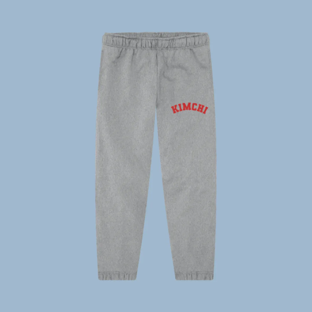 Kimchi gray sweat pants unisex