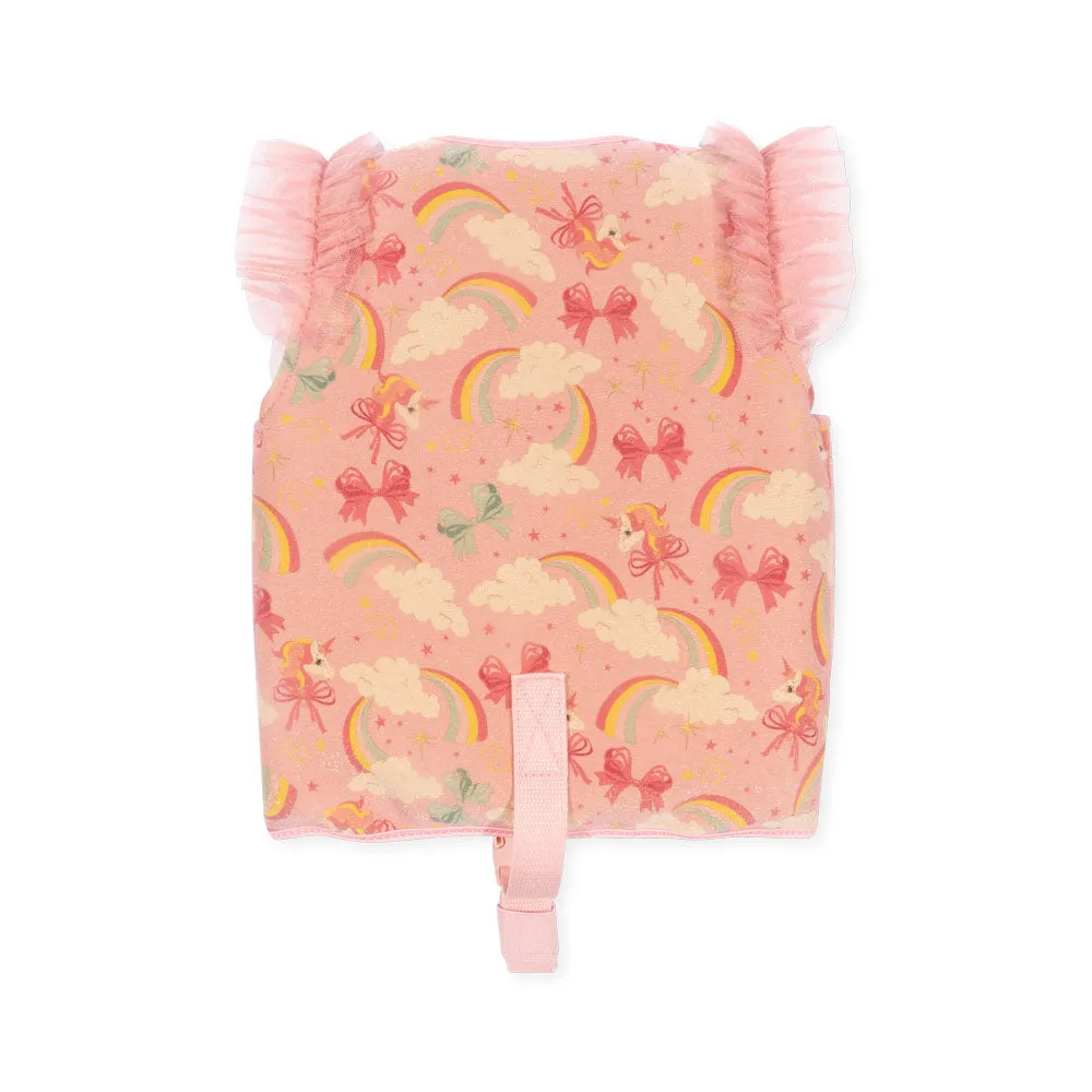 Konges Sløjd - Amelia frill float vest - Rainbow Bow