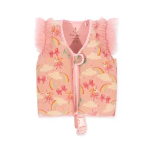 Konges Sløjd - Amelia frill float vest - Rainbow Bow