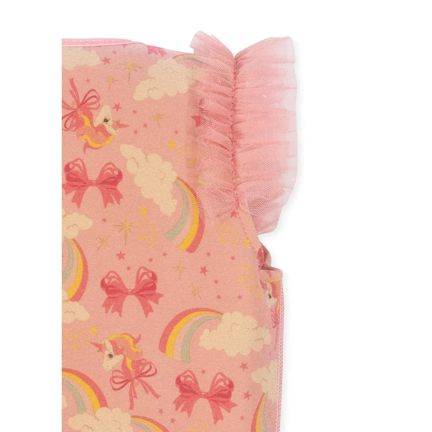 Konges Sløjd - Amelia frill float vest - Rainbow Bow