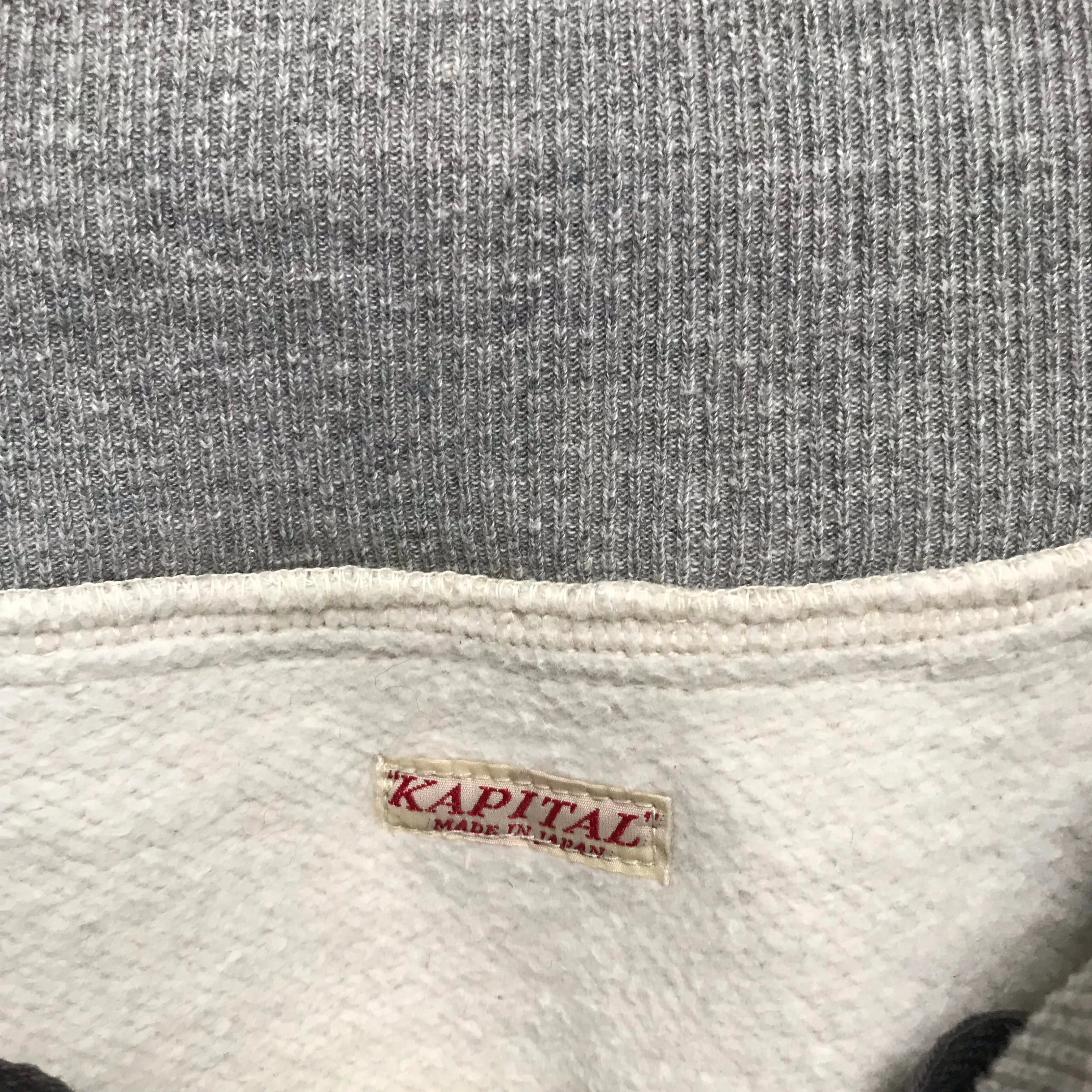 [L] Kapital Side Pocket Sweat Pants Grey