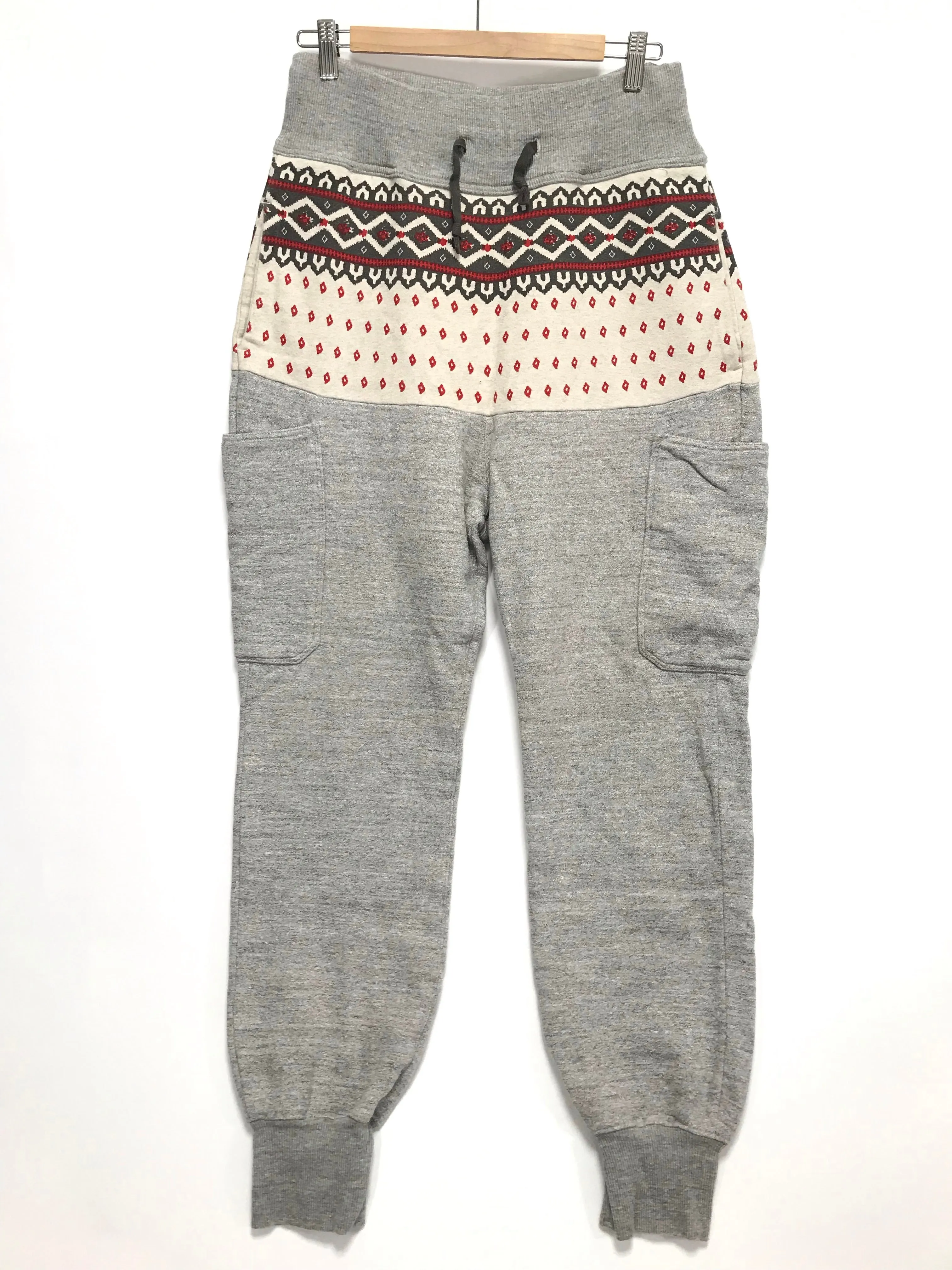 [L] Kapital Side Pocket Sweat Pants Grey