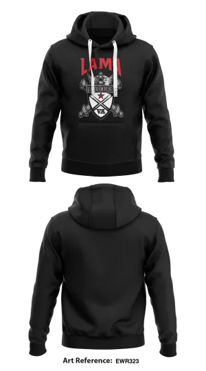 Latin American Motorcycle Association Store 1  Core Men's Hooded Performance Sweatshirt - Ewr323