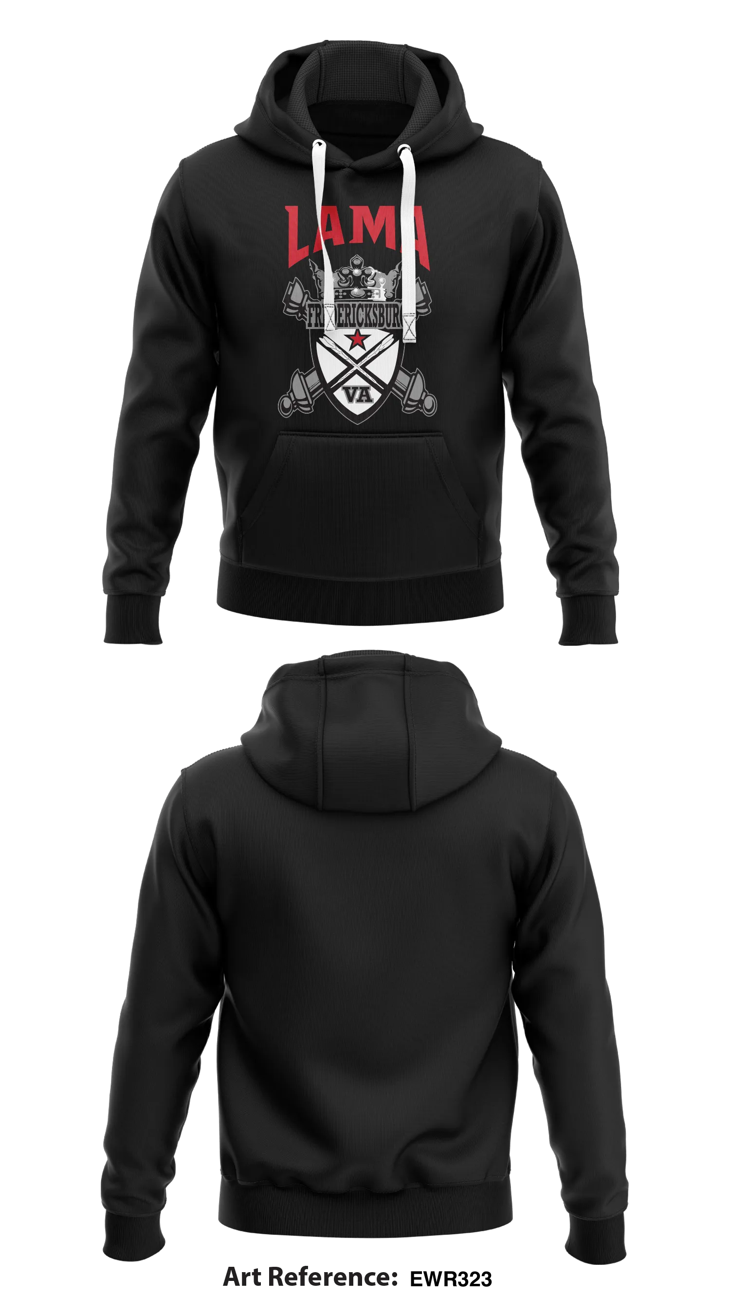 Latin American Motorcycle Association Store 1  Core Men's Hooded Performance Sweatshirt - Ewr323