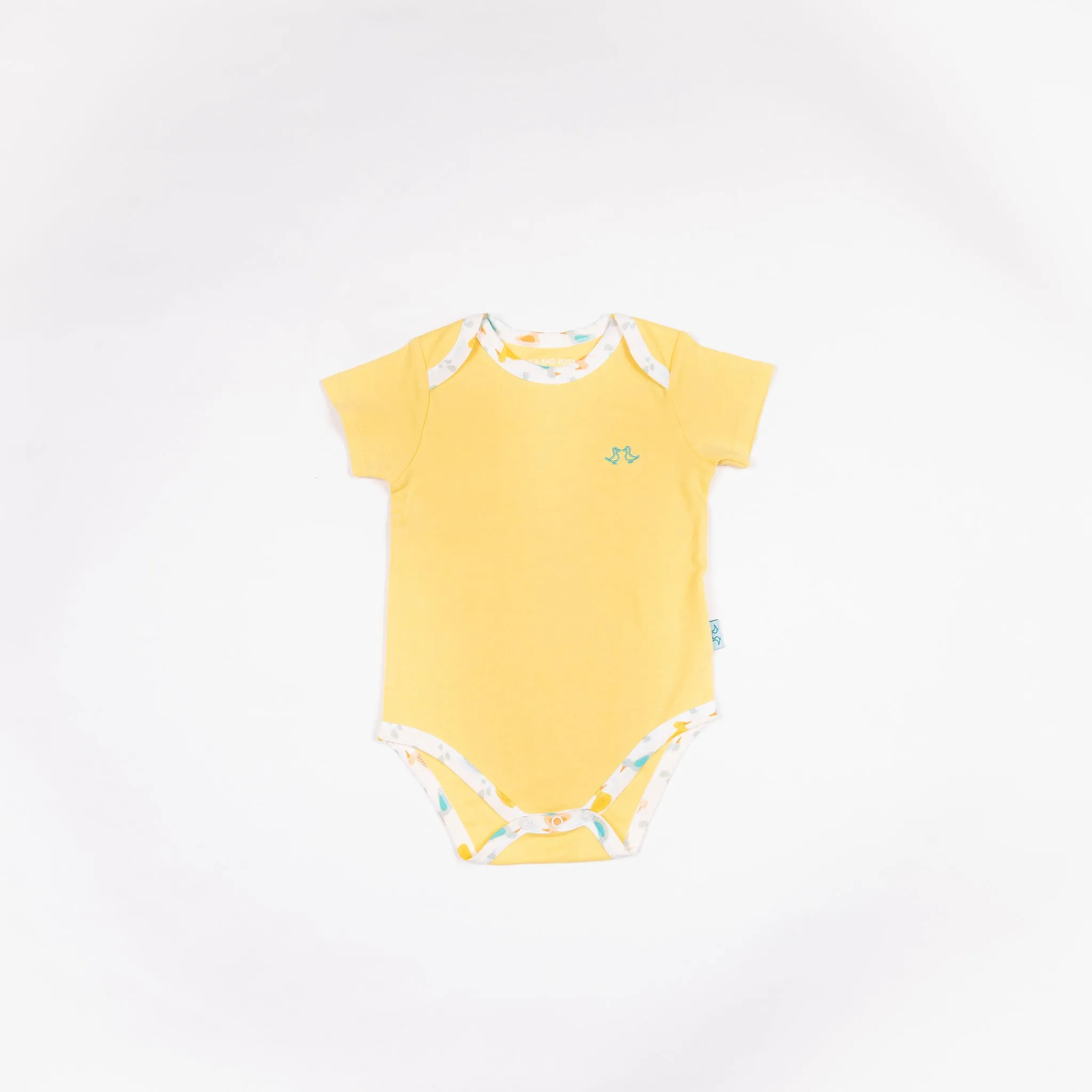 Little Ducks Baby Grow & 2 Piece Vest Set