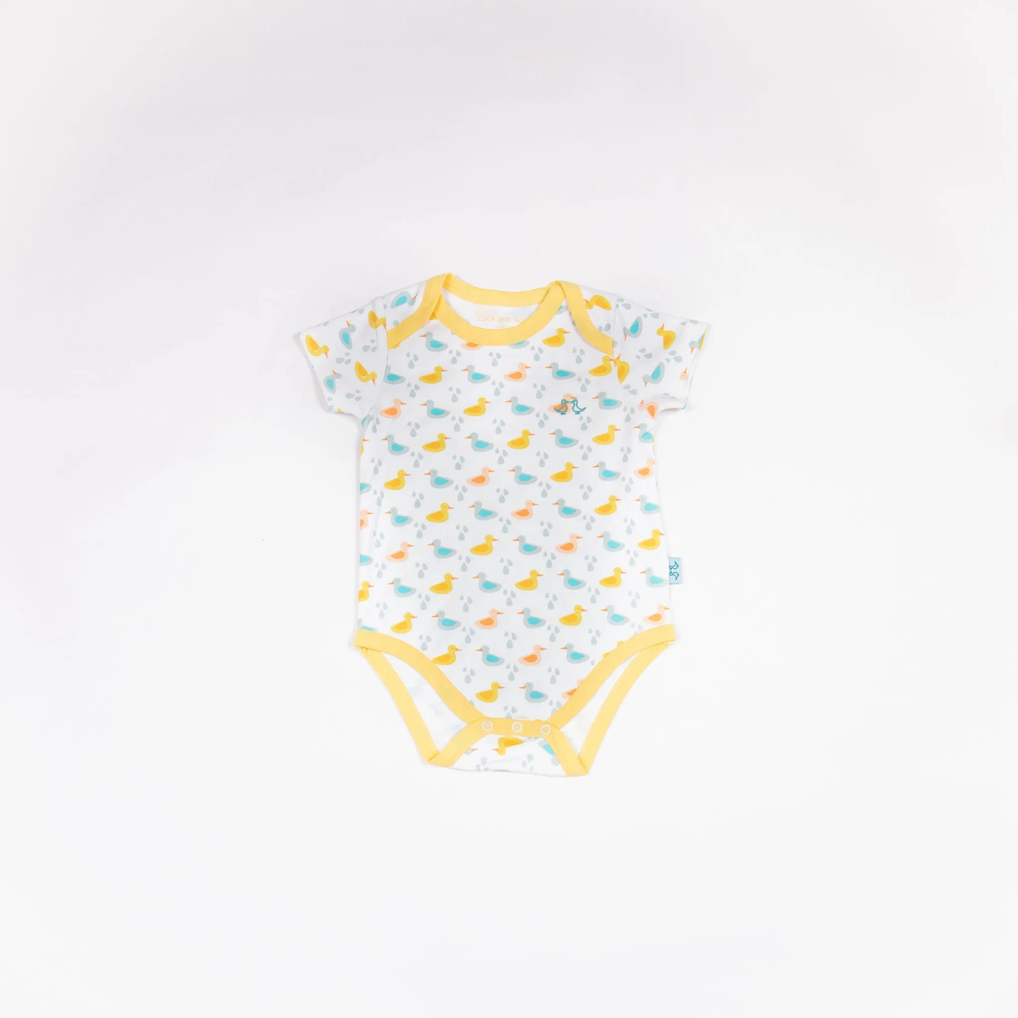 Little Ducks Baby Grow & 2 Piece Vest Set