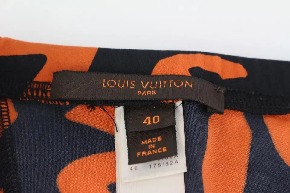 Louis Vuitton Women's Size 40 Stephen Sprouse Orange Graffiti Leggings 126LV50
