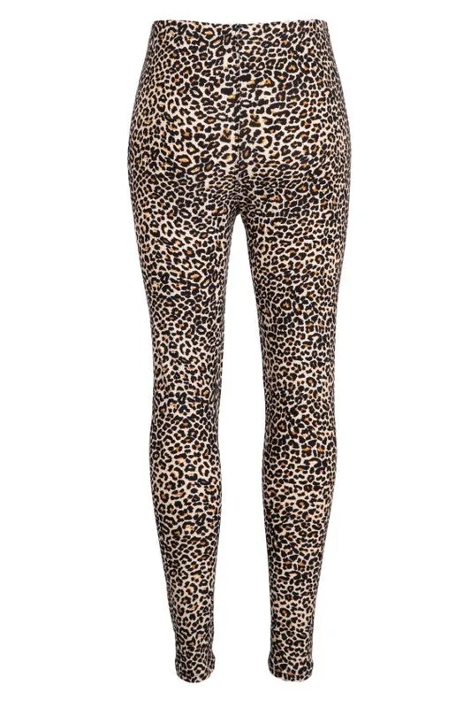 LOVIE LEOPARD PRINT LEGGINGS