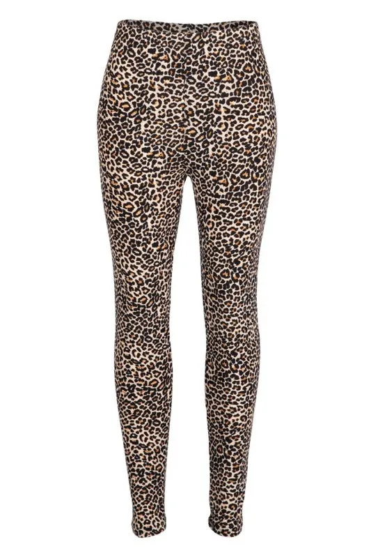 LOVIE LEOPARD PRINT LEGGINGS