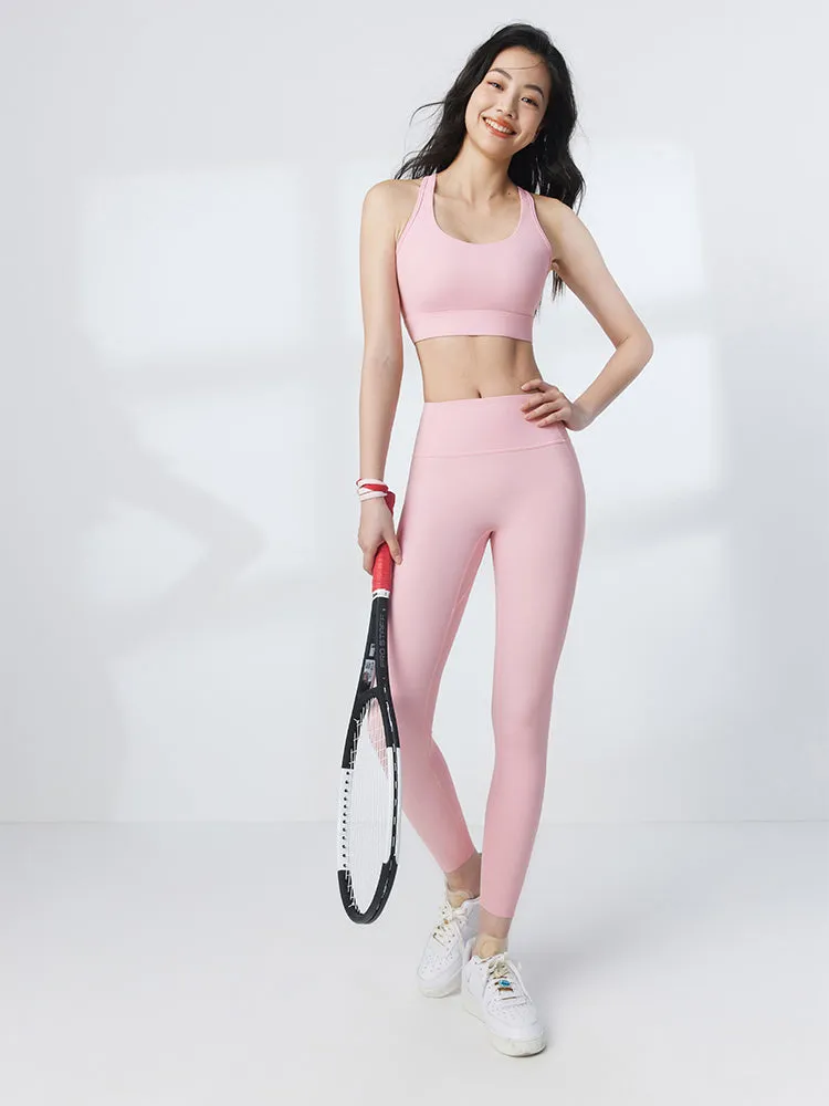 LYCRA®×IMOVE素材ハイウエスト パンツ レギンス