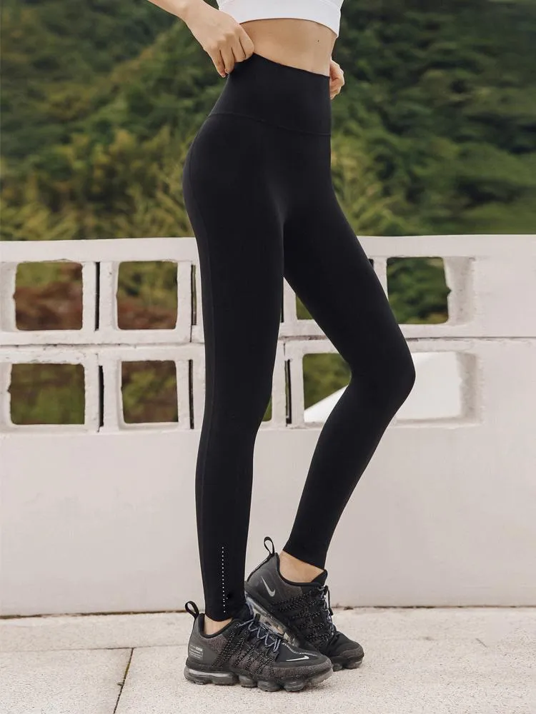 LYCRA®×IMOVE素材ハイウエスト パンツ レギンス
