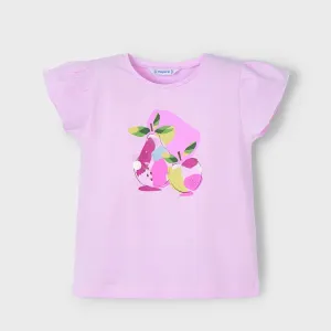 Mayoral Girls T-Shirt 3015 Mauve Fruit