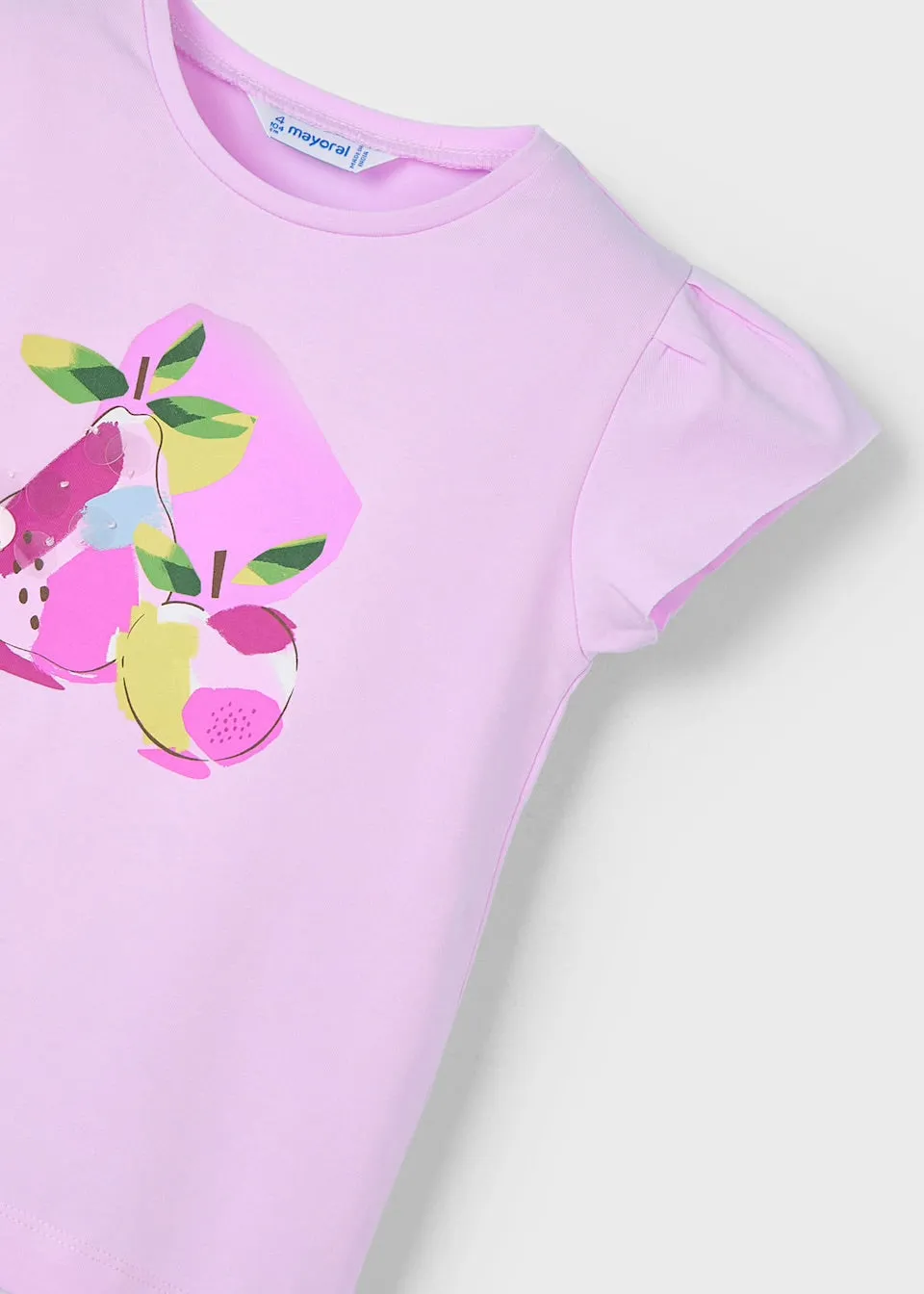 Mayoral Girls T-Shirt 3015 Mauve Fruit
