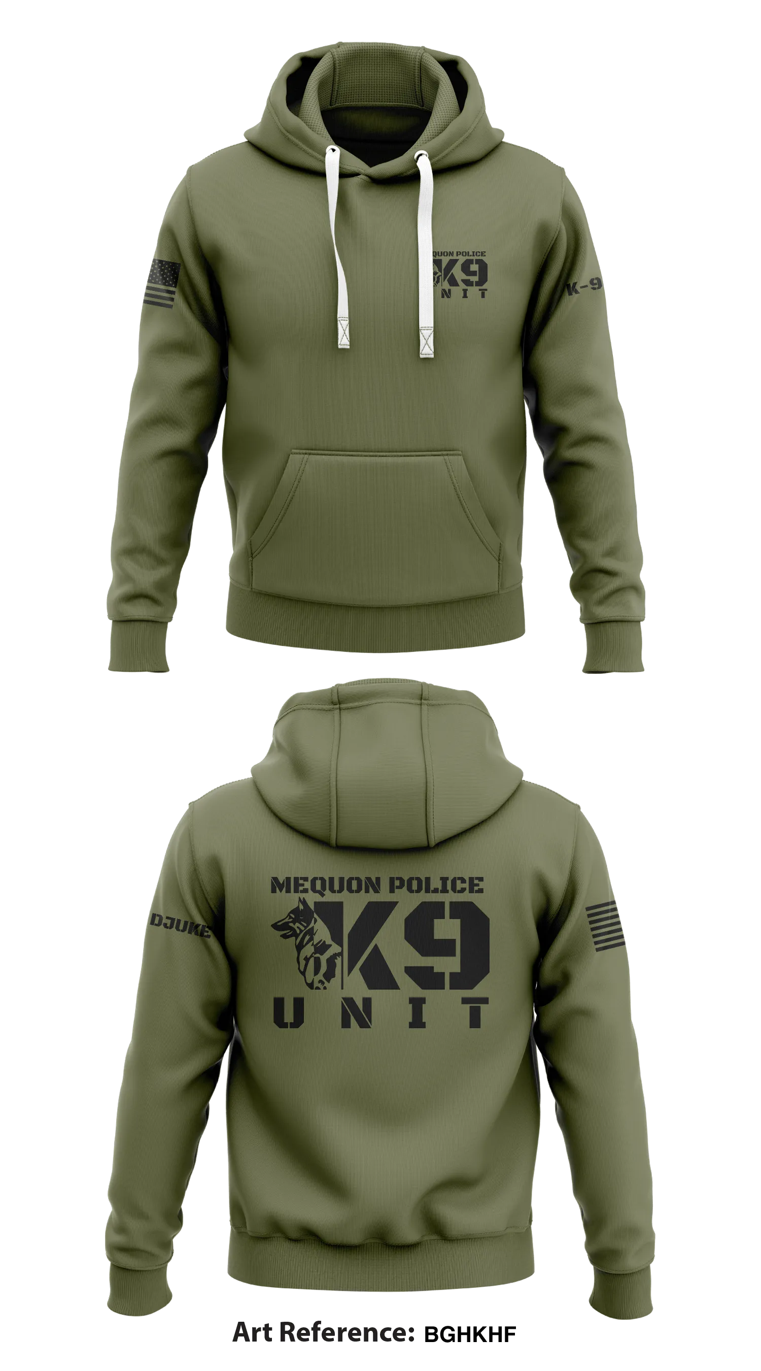 Mequon PD K-9 Store 1  Core Men's Hooded Performance Sweatshirt - bGhKhF