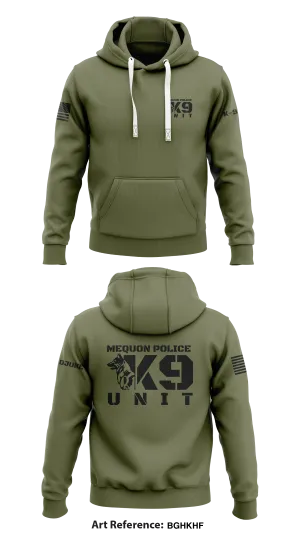 Mequon PD K-9 Store 1  Core Men's Hooded Performance Sweatshirt - bGhKhF