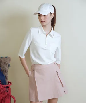 Monday Flow Four Seasons Pocket Skirt - Light Pink