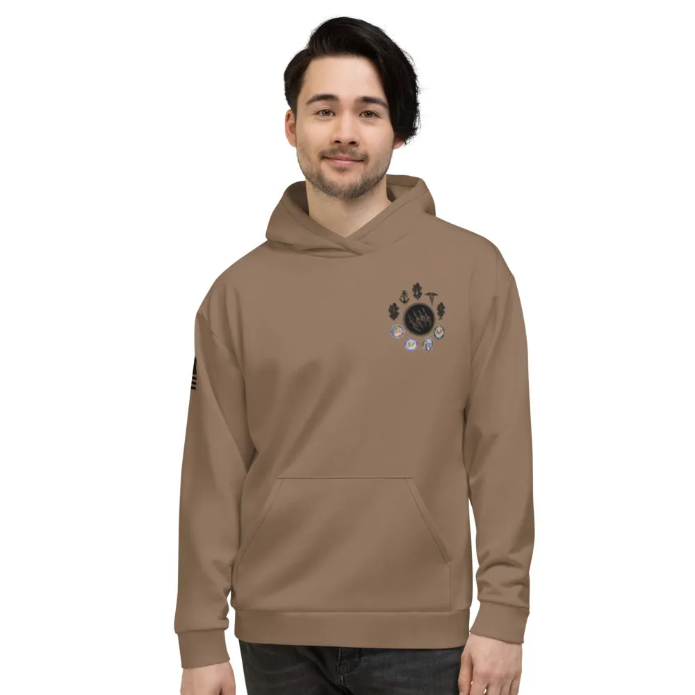 MRT-1; Task Force Missoula, MT Store 1  Core Men's Hooded Performance Sweatshirt - gNFWEcBLK