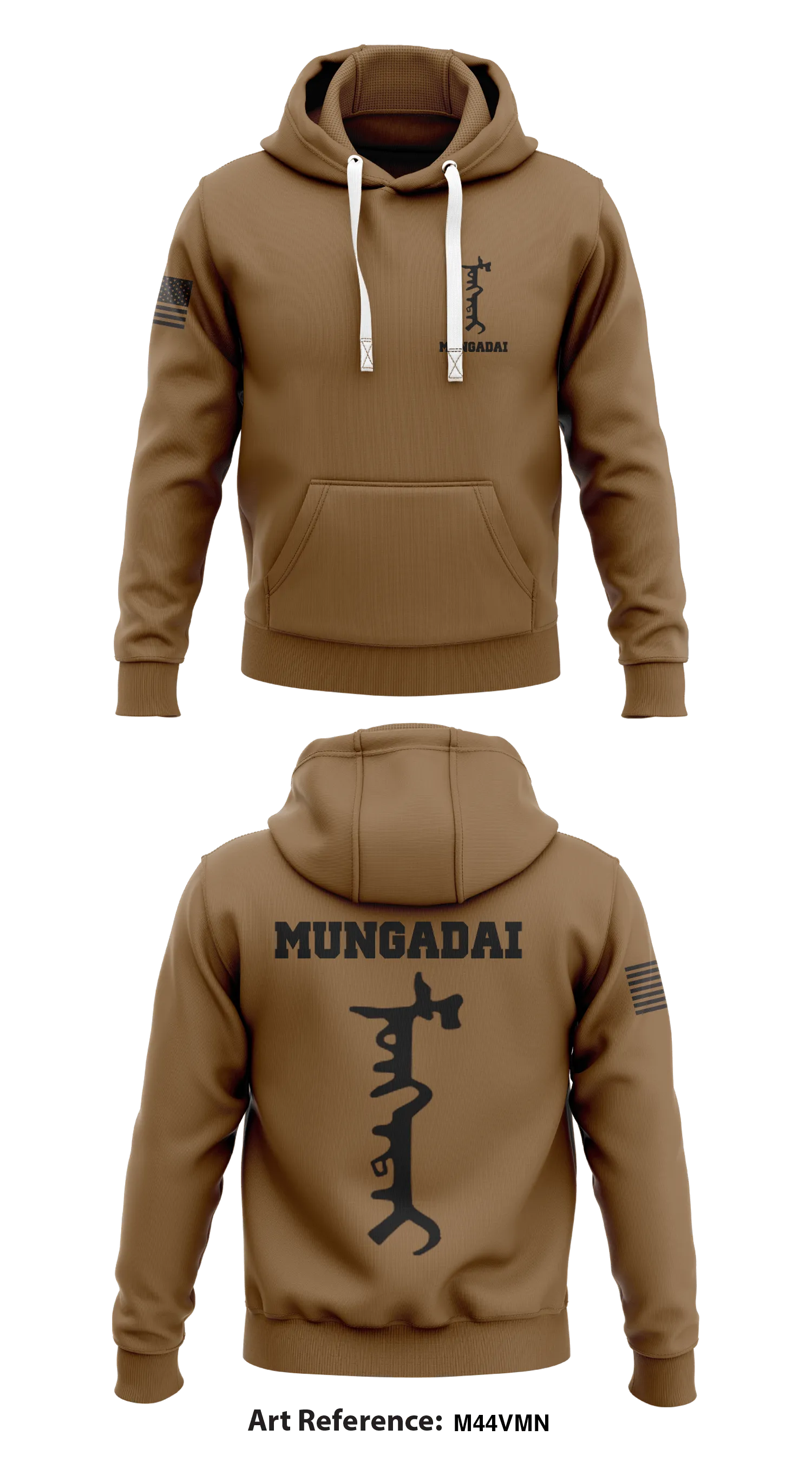 Mungadai Store 1  Core Men's Hooded Performance Sweatshirt - M44VMn