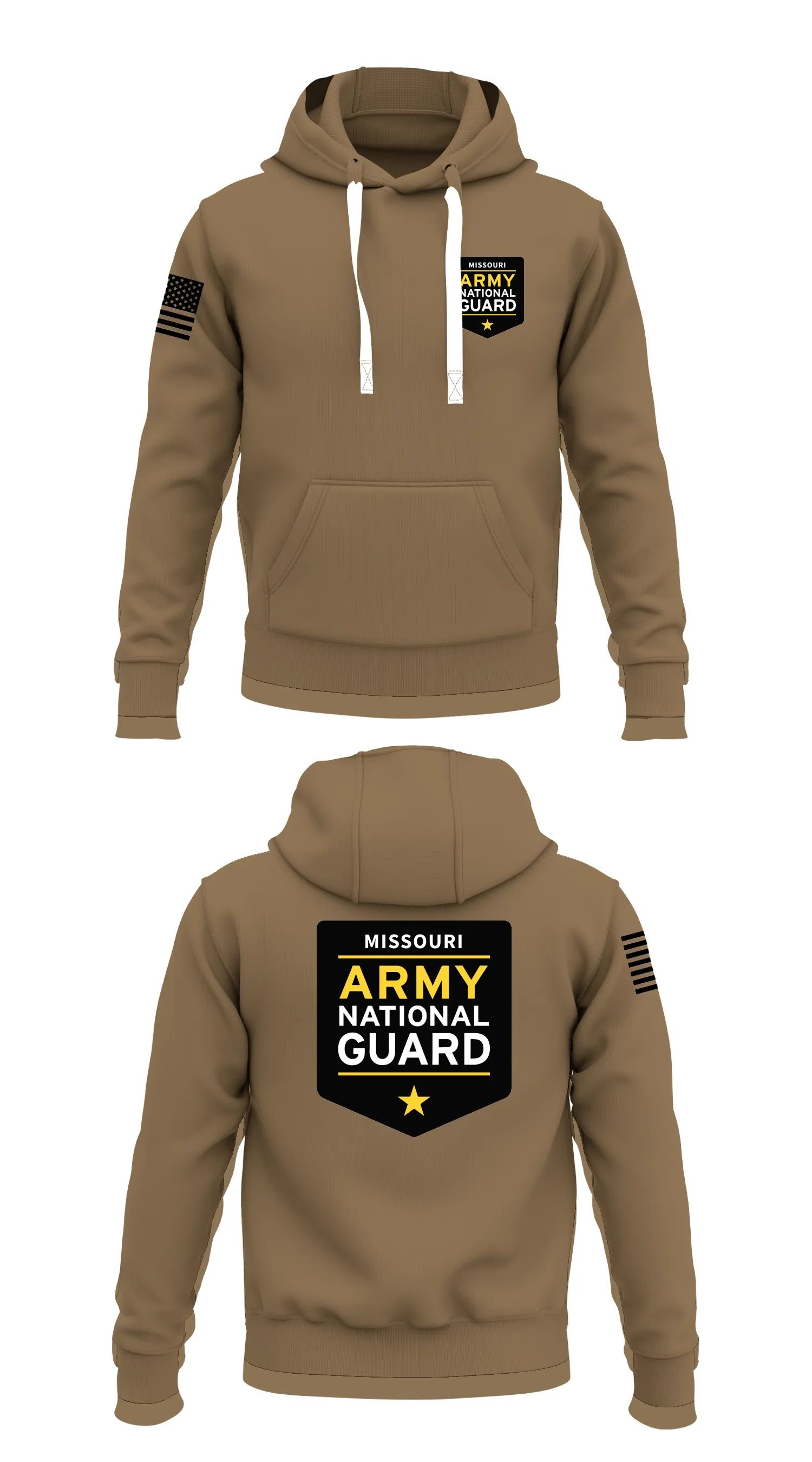 National guard recruiting Store 1  Core Men's Hooded Performance Sweatshirt - 76184639673