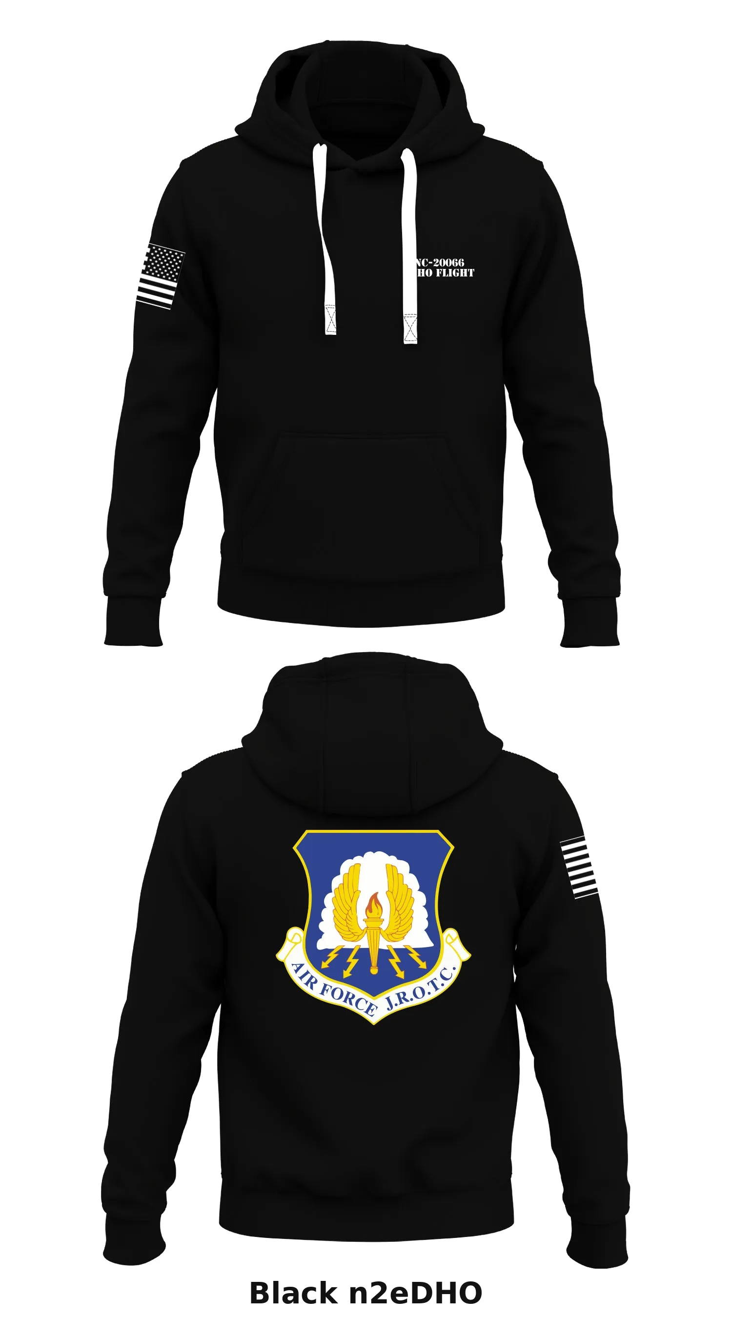 NC-266 ECHO FLIGHT  Store 1  Core Men's Hooded Performance Sweatshirt - n2eDHO