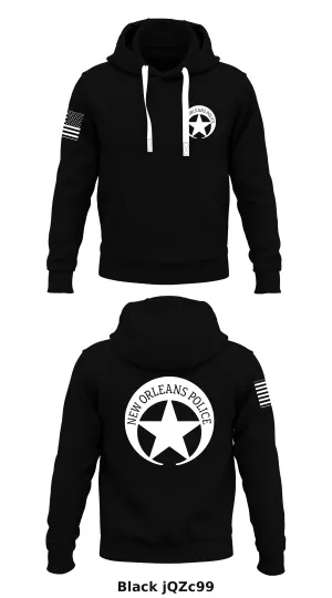 New Orleans Police Department  Store 1  Core Men's Hooded Performance Sweatshirt - jQZc99