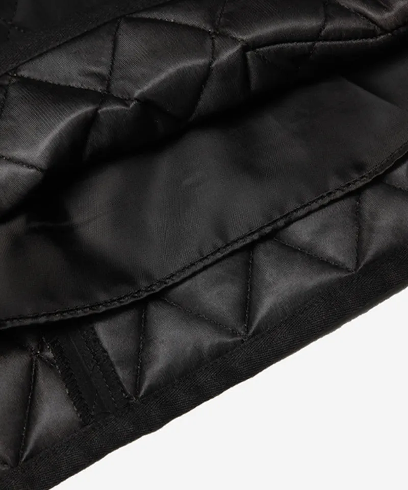 OBER Golf Diamond Quilting Padding Skirt - Black