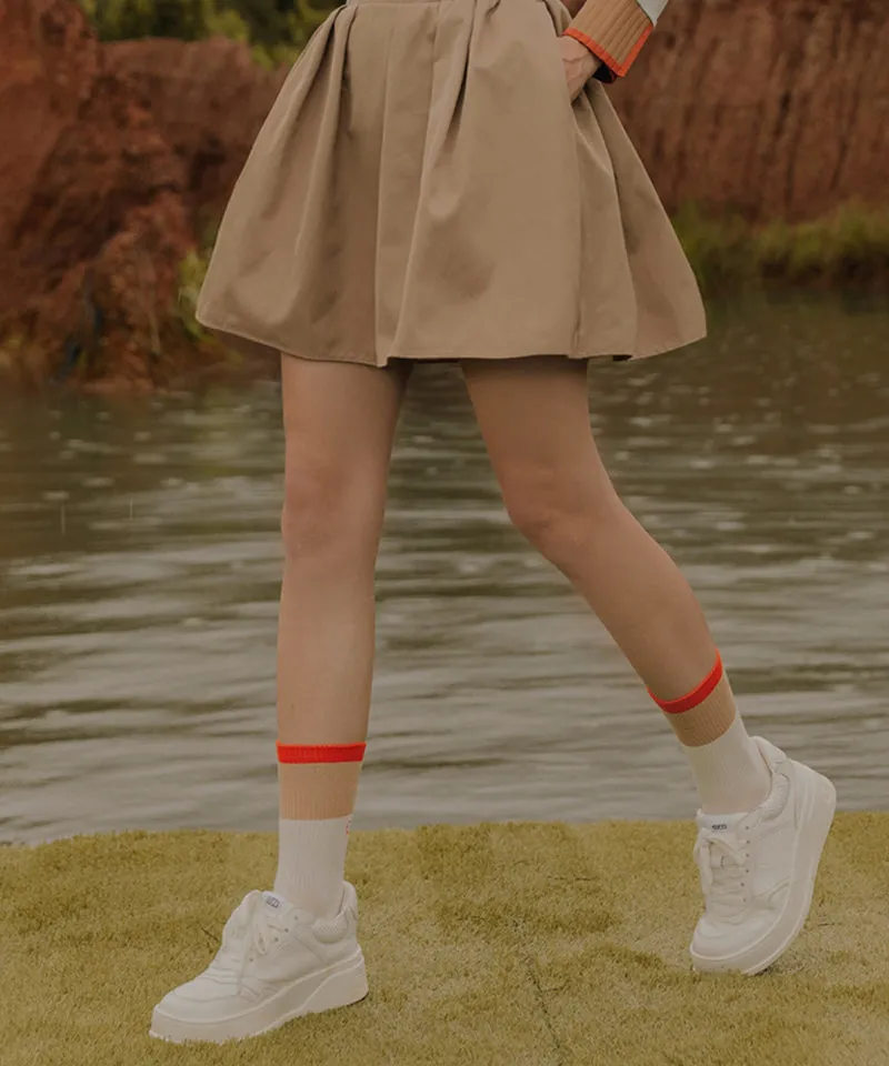 OBER Golf Memory Volume Skirt - Beige