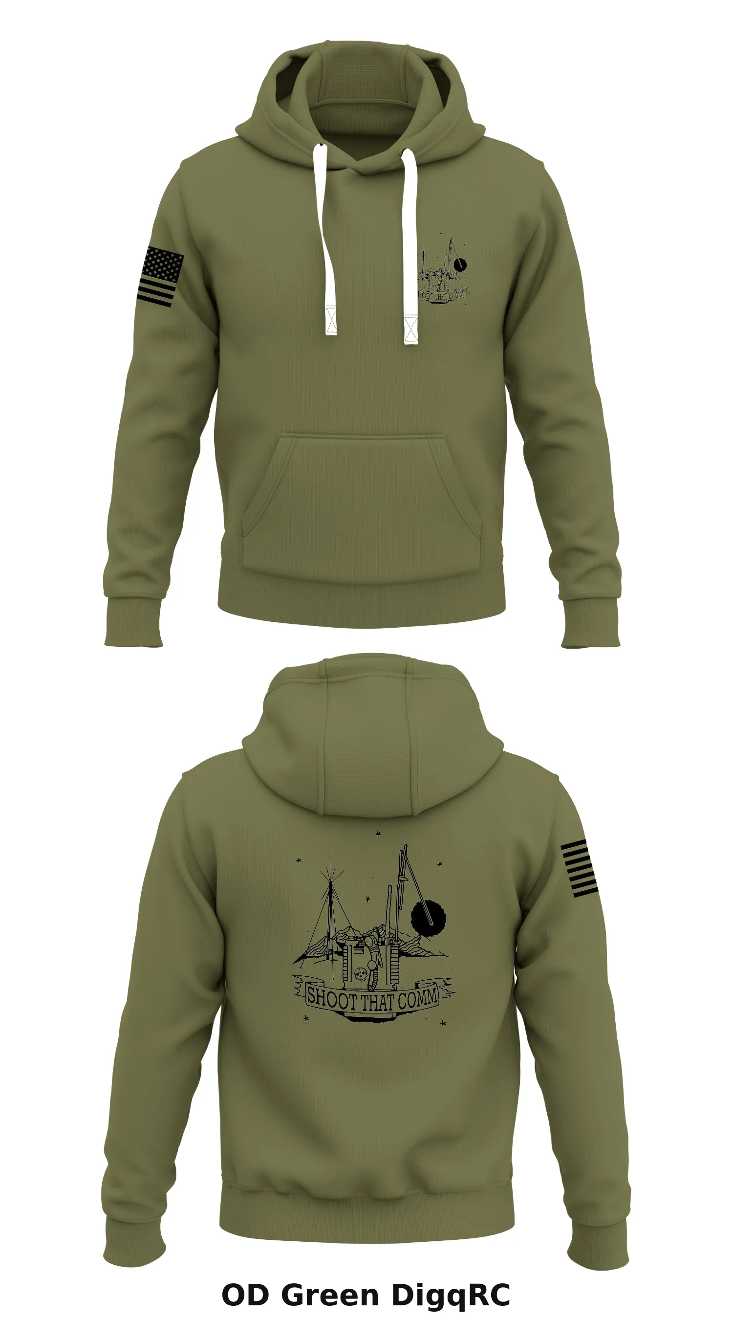 Oscar Comm 5/14 Store 1  Core Men's Hooded Performance Sweatshirt - DigqRC