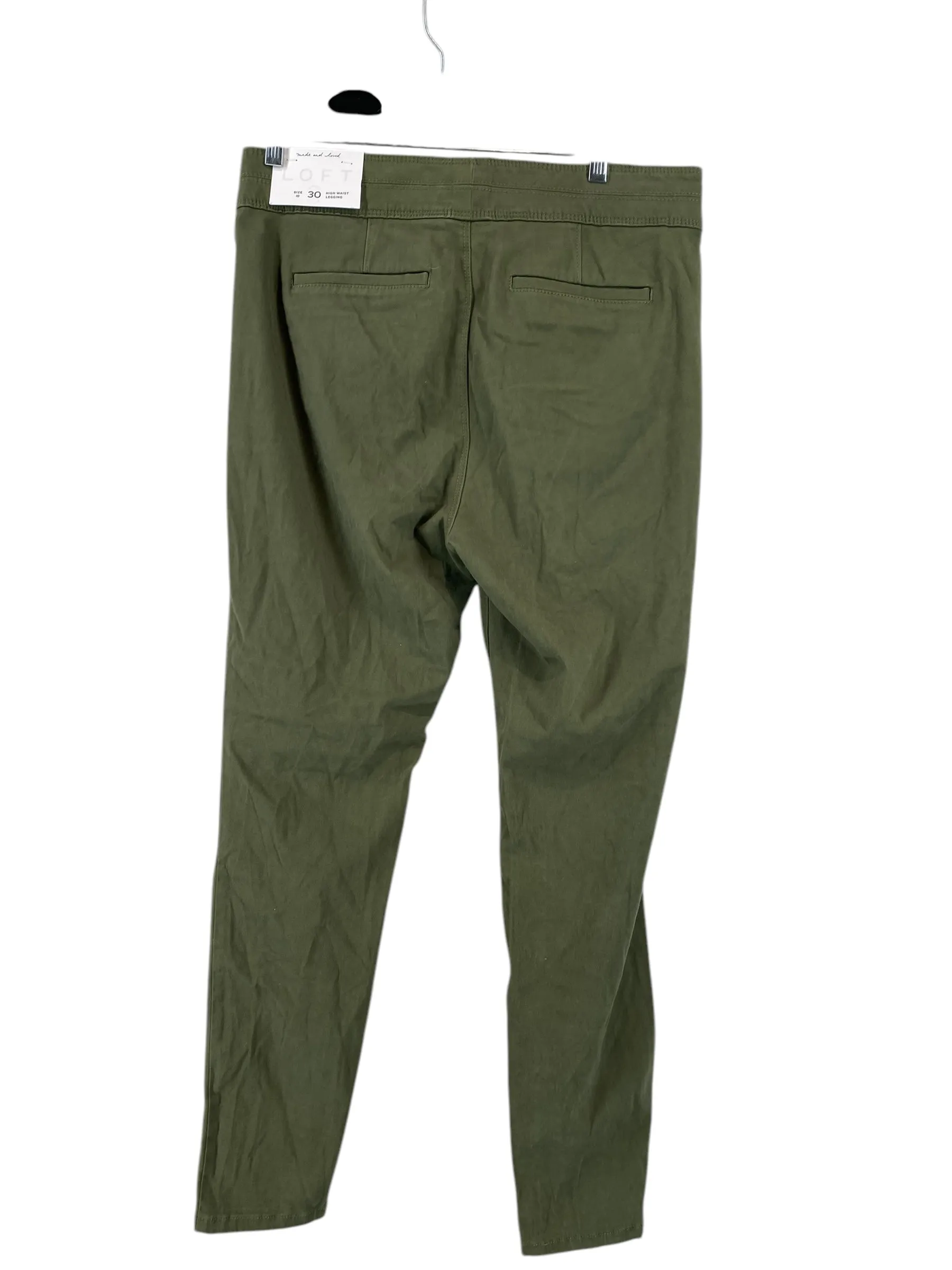 Pants Leggings By Loft In Green, Size: 10