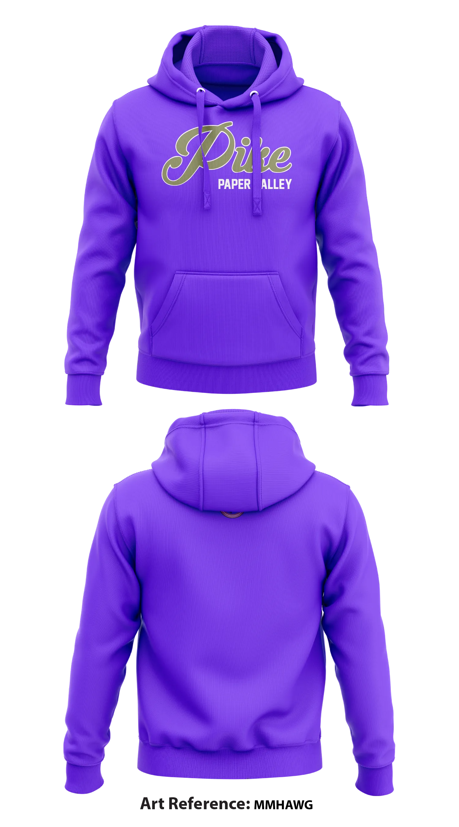 Paper Valley Pike Store 1  Core Men's Hooded Performance Sweatshirt - MMHAWG