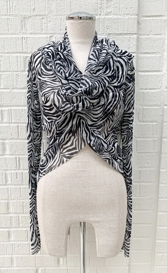 Petit Pois Mesh Wrap/Cover Up