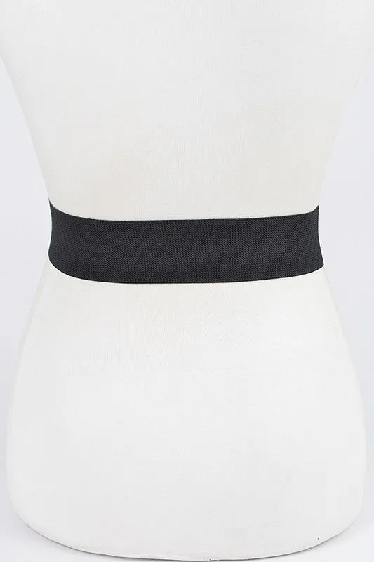 Presley Twist Link Cuff Elastic Belt