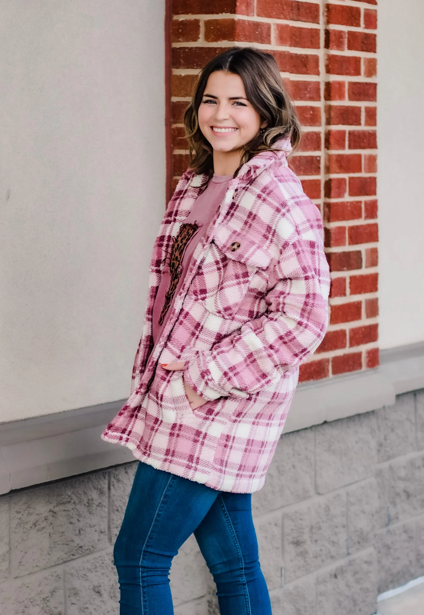 Raspberry Patch Shacket