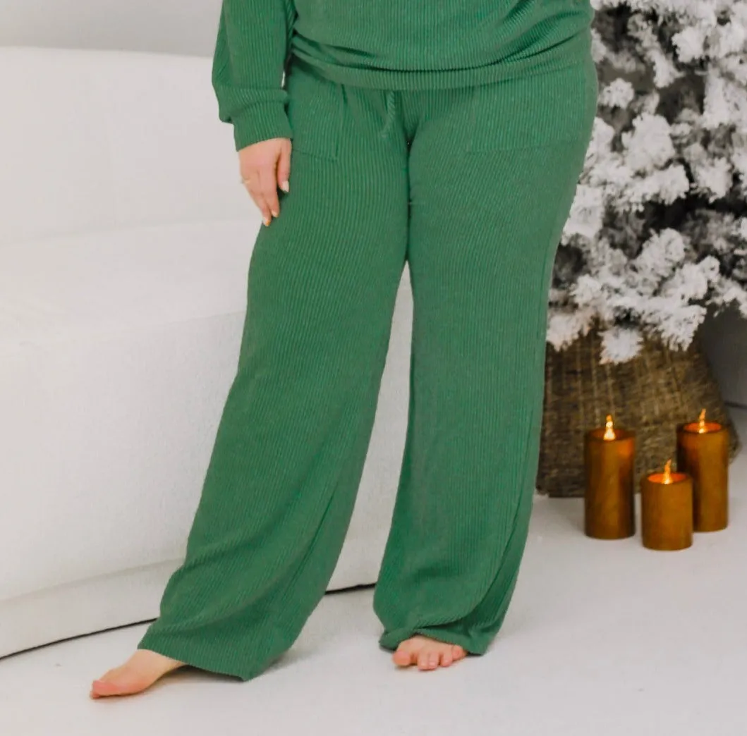 Relax With Me Ribbed Pants