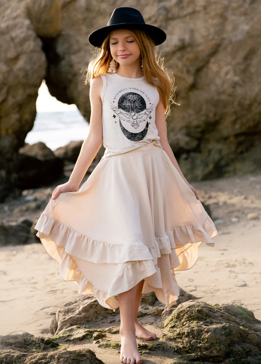 Sena Skirt in Ecru