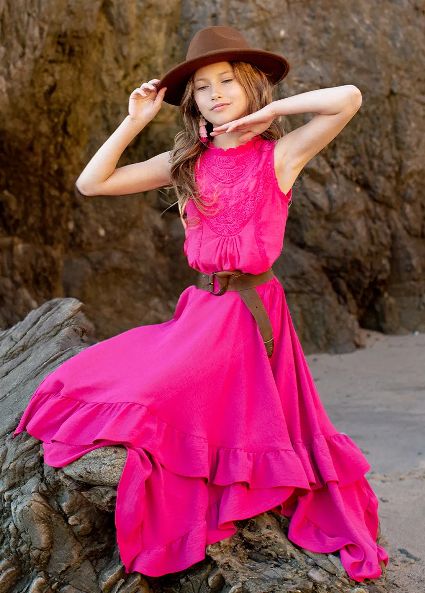 Sena Skirt in Fuchsia