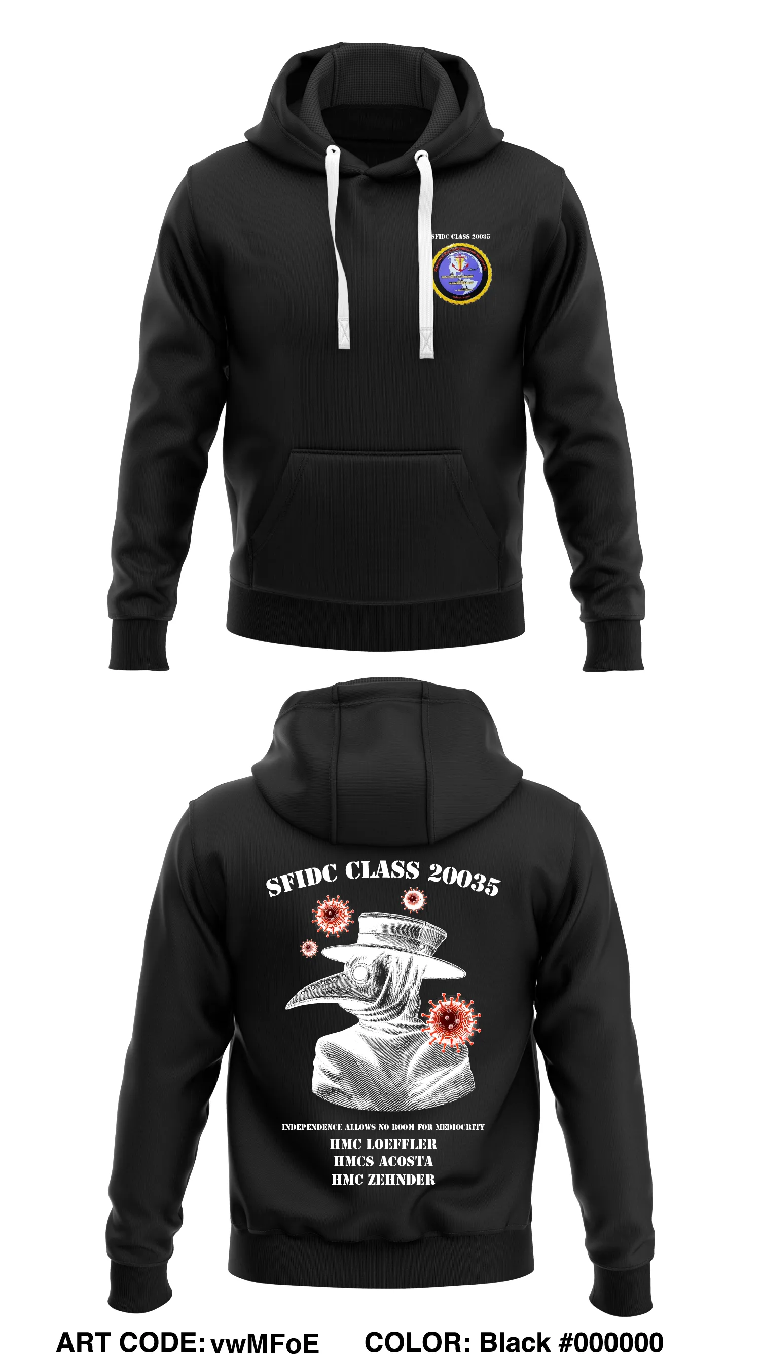 SFIDC Class 235 Store 1  Core Men's Hooded Performance Sweatshirt - vwMFoE